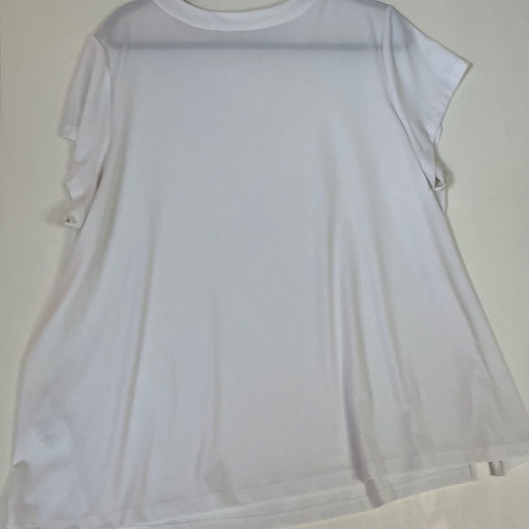 NWOT Susan Graver Lustra Fabric White T size 2X - Picture 3 of 4